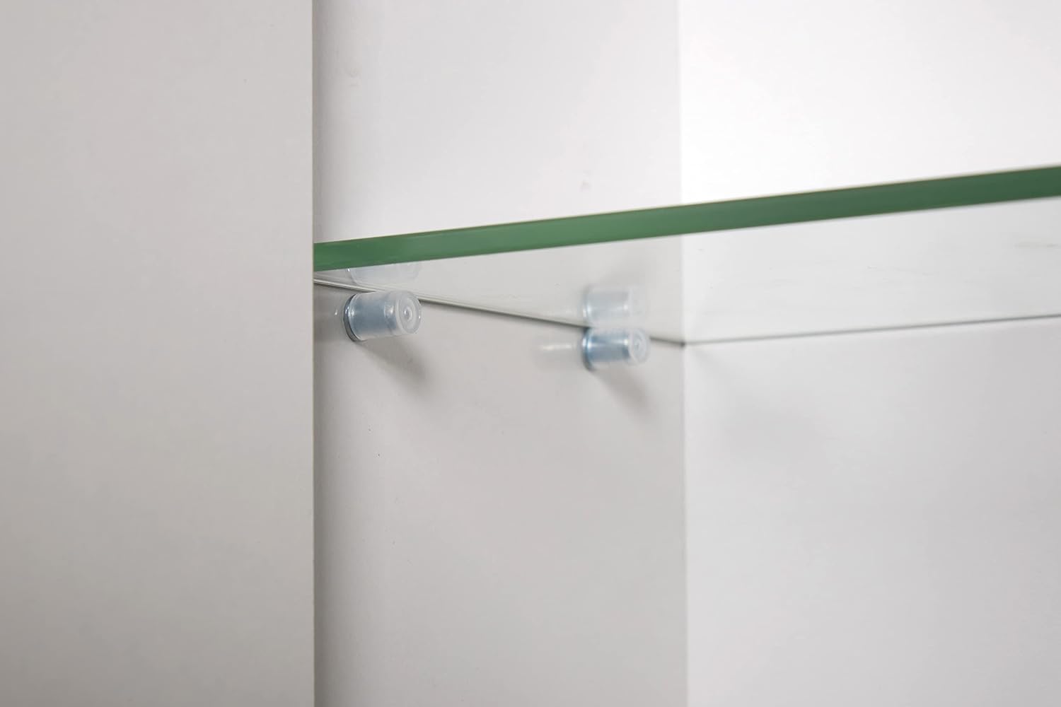 Schildmeyer Spiegelschrank 125353, 80 x 75 x 16 cm, weiß Glanz