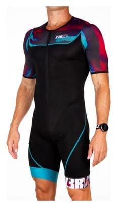 Combinaison Trifonction Z3rod TTSUIT START New Wave Noir / Multicolor