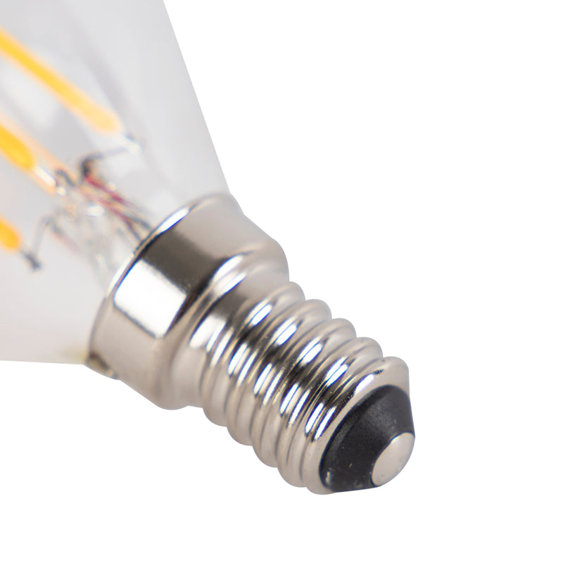 LUEDD Set van 3 E14 dimbare LED kogellampen P45 5W 470 lm 2700K
