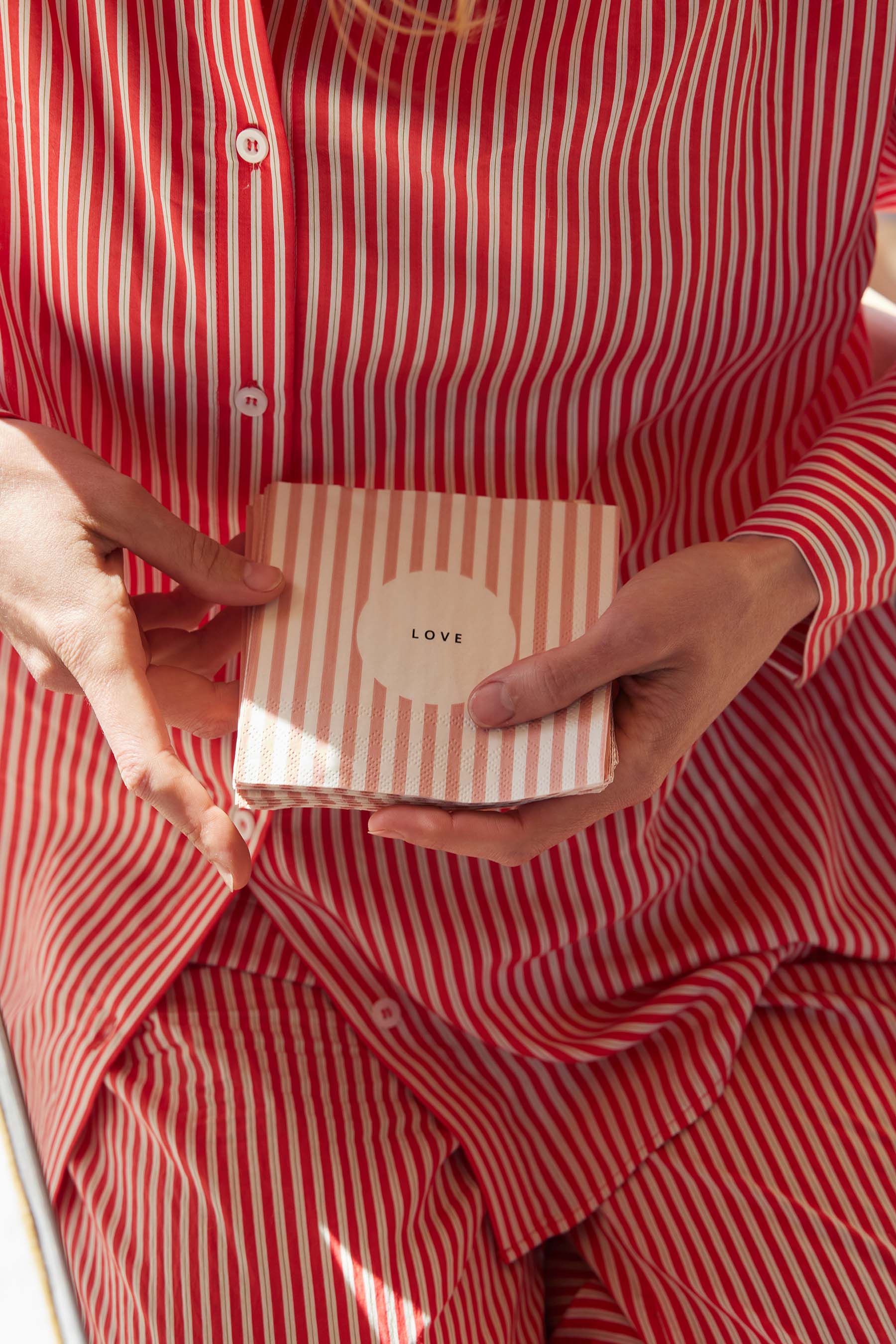 gestreepte blouse