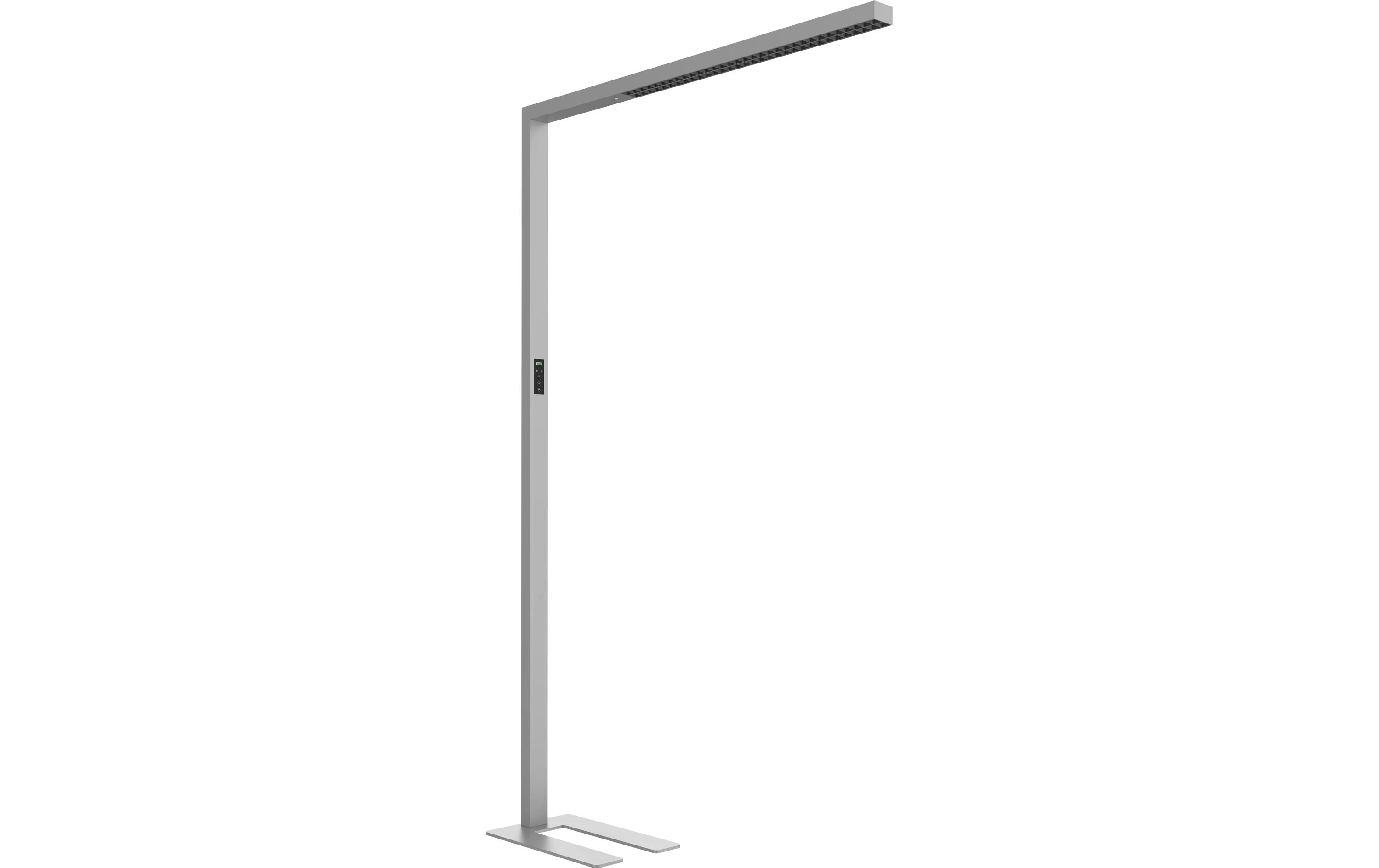 Bürostehleuchte Hybrid Light Four HCL, Silber<br>Arbeitsleuchte