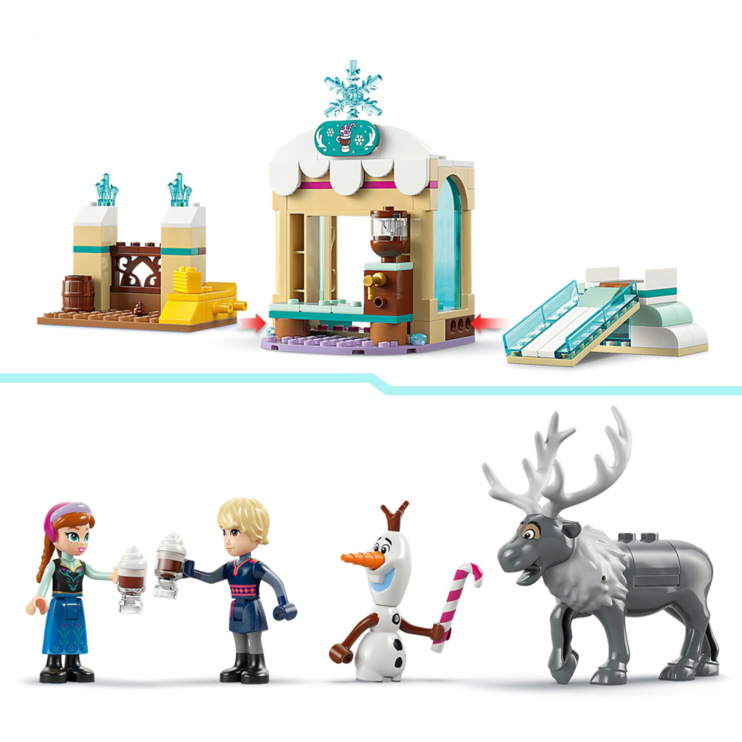 LEGO® Disney Princess 43256 Annas Schlittenabenteuer, ab 4 Jahren