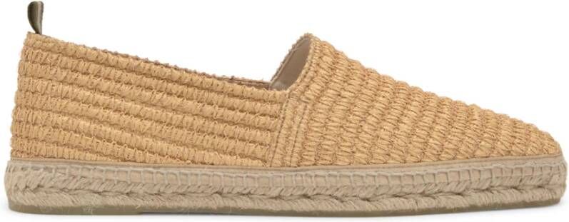 Castañer Raffia Espadrilles voor zomerdagen Beige Heren