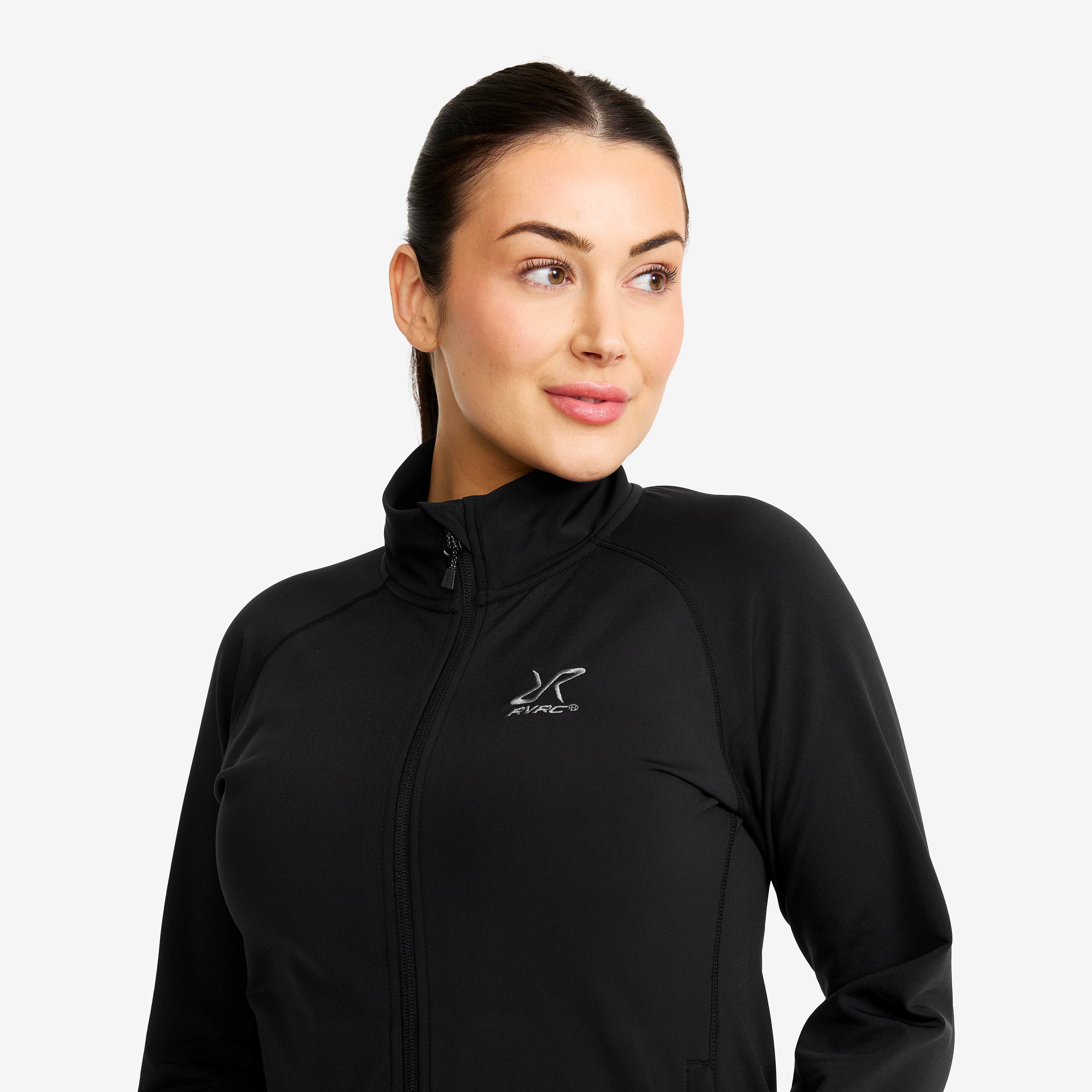 Evolution Light Stretch Fleece Dame Black