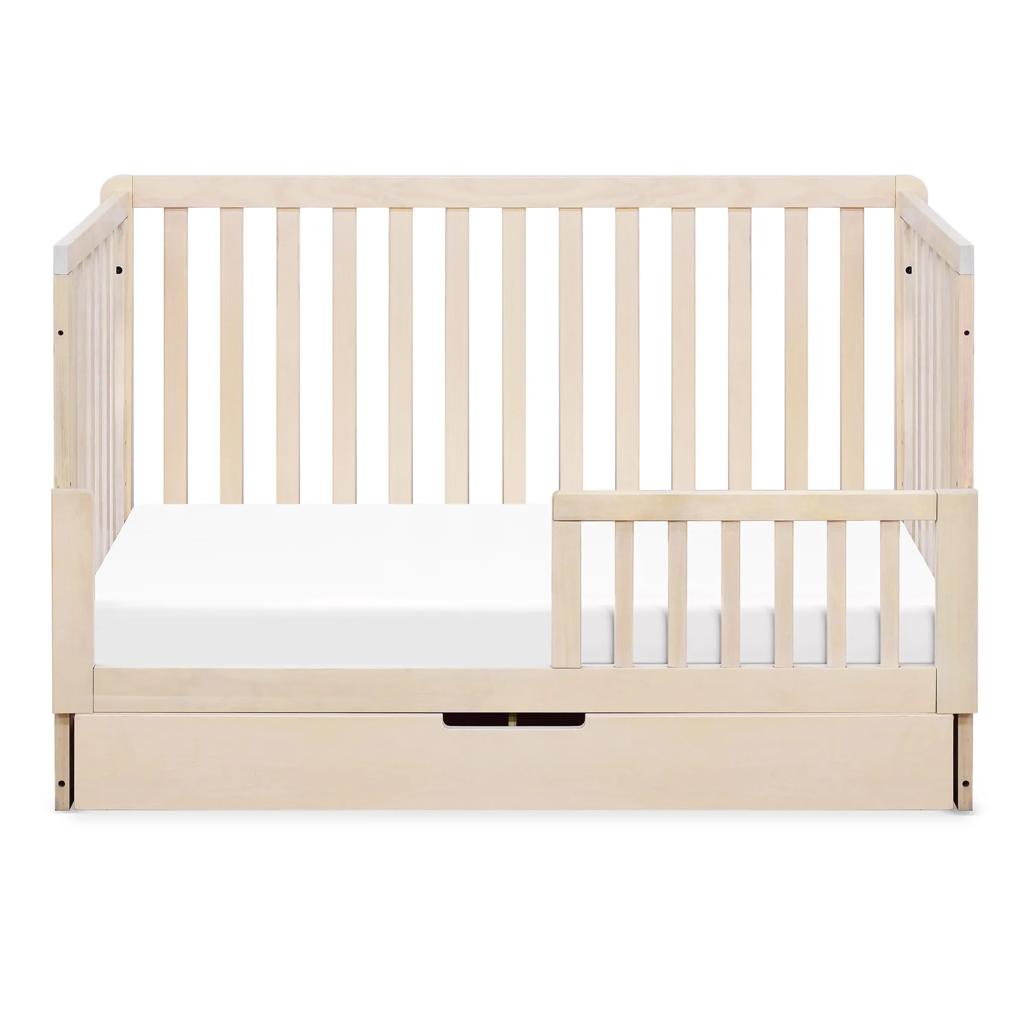 DaVinci Couchette Convertible 4-en-1 Colby avec Tiroir Gigogne - Naturel Lavé