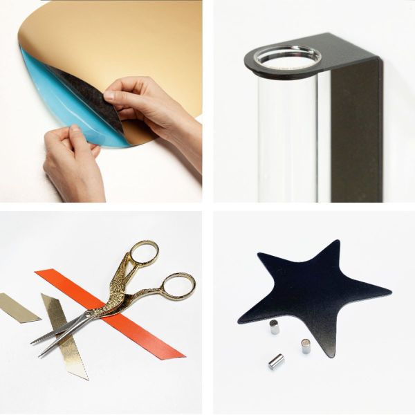Groovy Magnets Muursticker – Goud