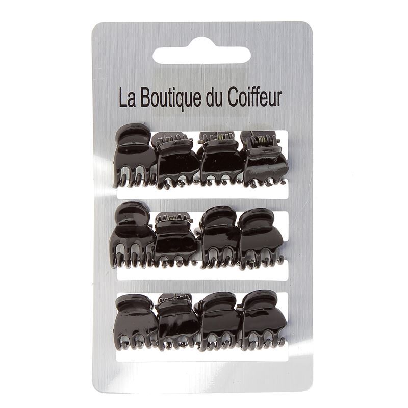 Mini pinces croco Noir