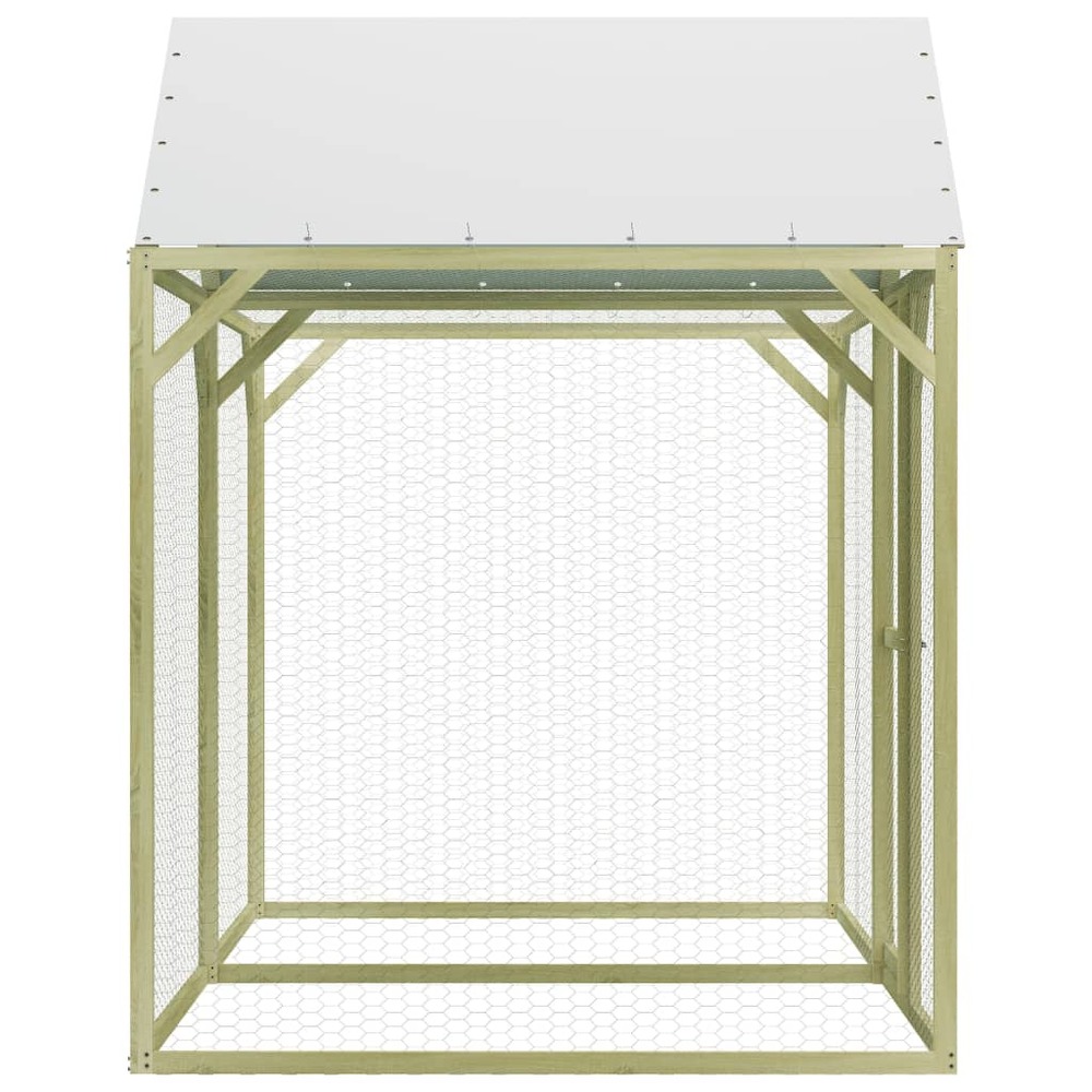 Poulailler 3 x 1,5 x 2 m pinède imprégnée