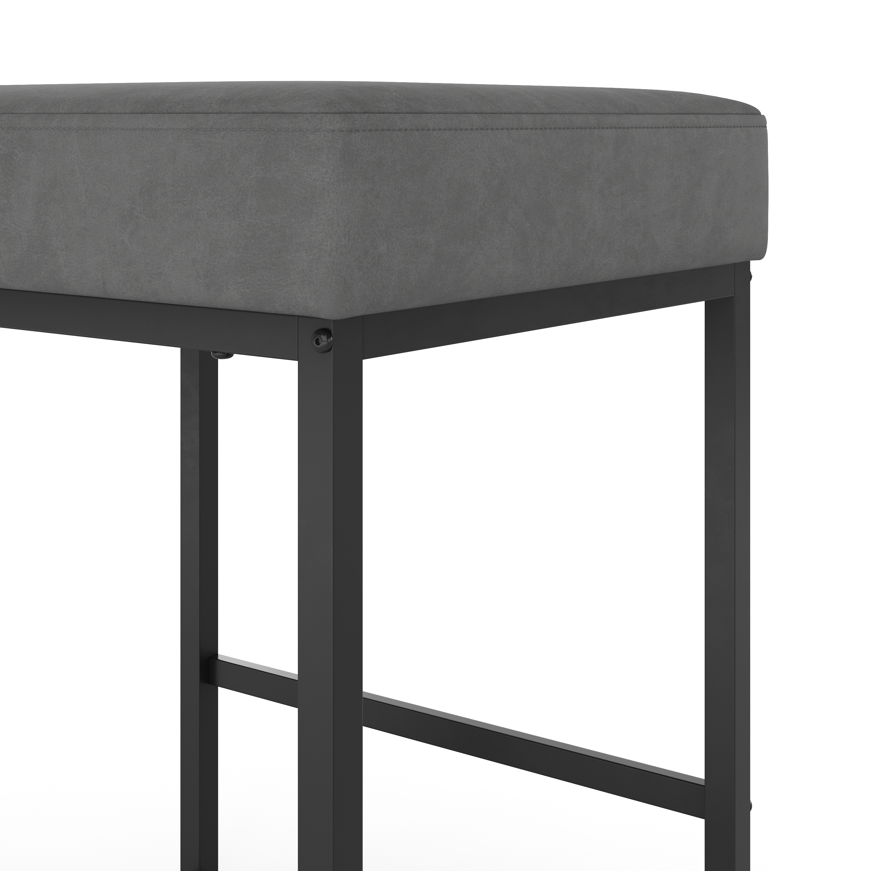 Barhocker RODRIGO 2er Set anthrazit