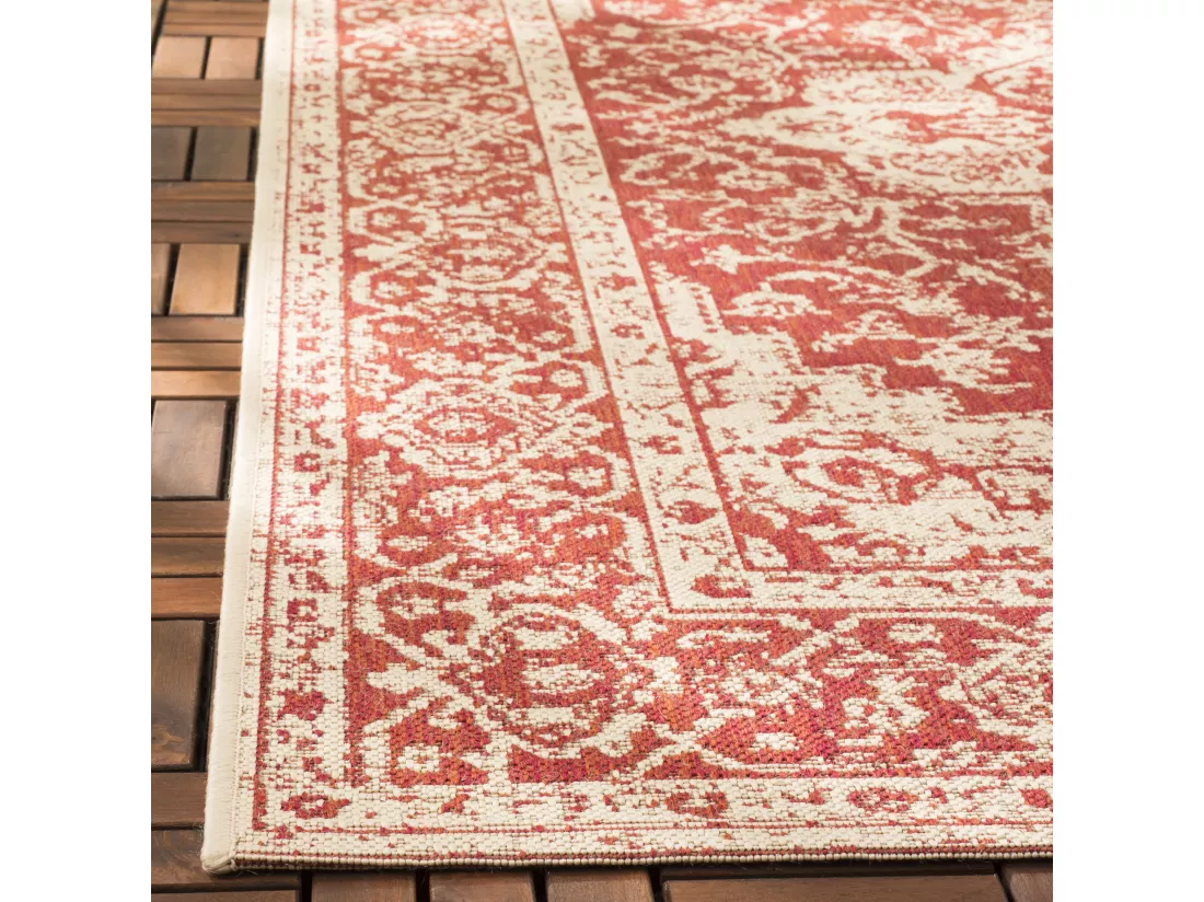 Tapis Red & Creme 91 X 152 cm - Sardinia