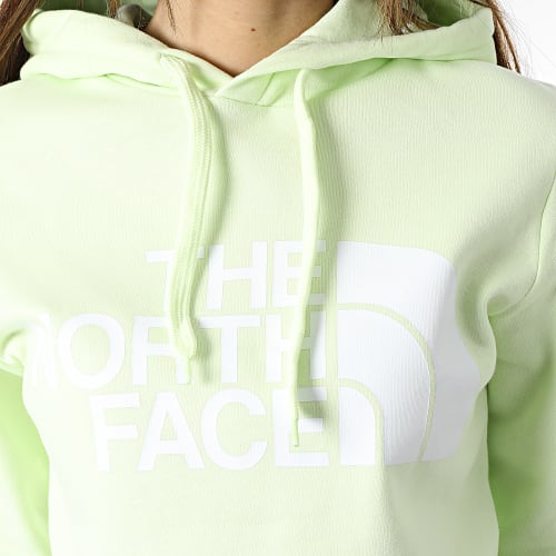 Sweat Capuche Femme Standard Vert Pistache