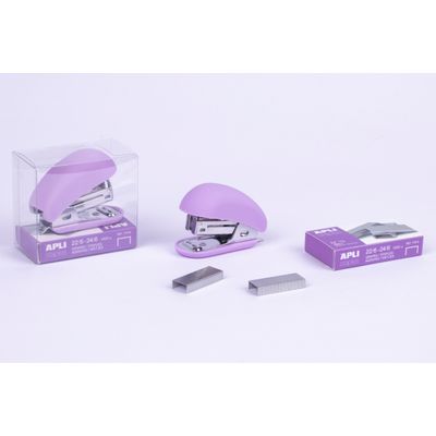 Apli Nordik - Agrafeuse 24/6 - lilas pastel