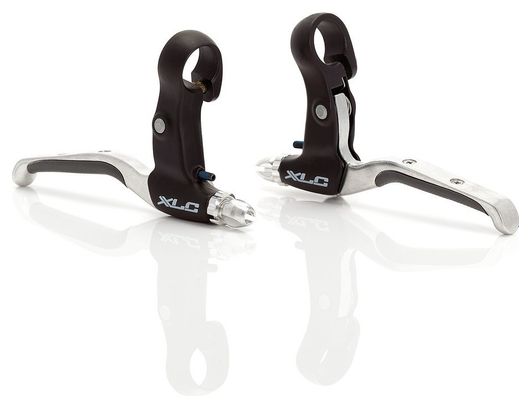 Paire Leviers de Freins XLC BL-V05 V-Brake Argent Noir