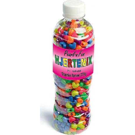Pearl'n Fun Hjertemix - stærke farver