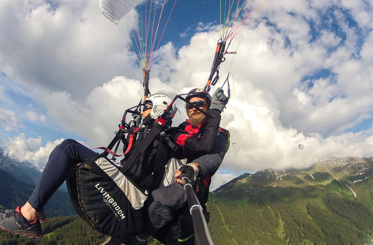 Gleitschirm Tandemflug St. Gallenkirch
