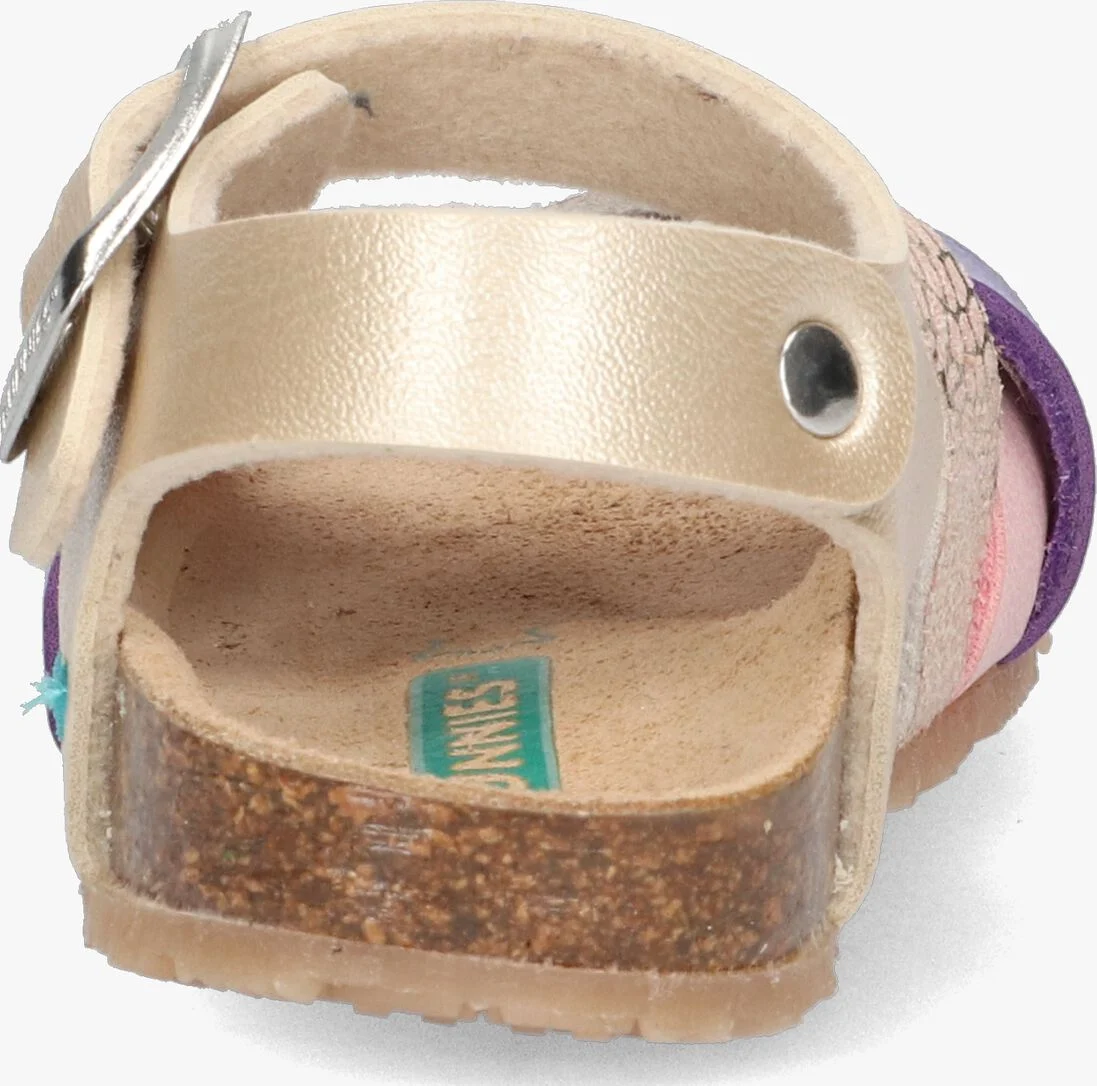 BUNNIESJR gouden bunniesjr sandalen becky beach