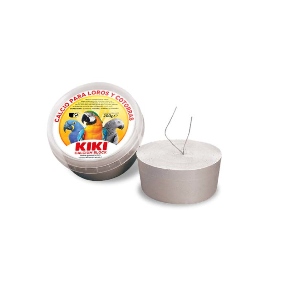 Bloco de cálcio Kiki para pássaros