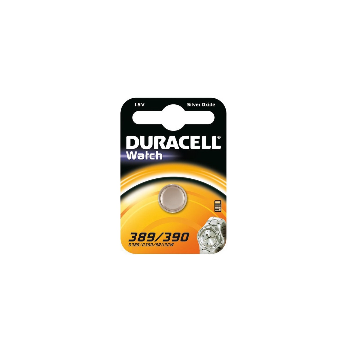 Duracell klokkebatteri 389/390