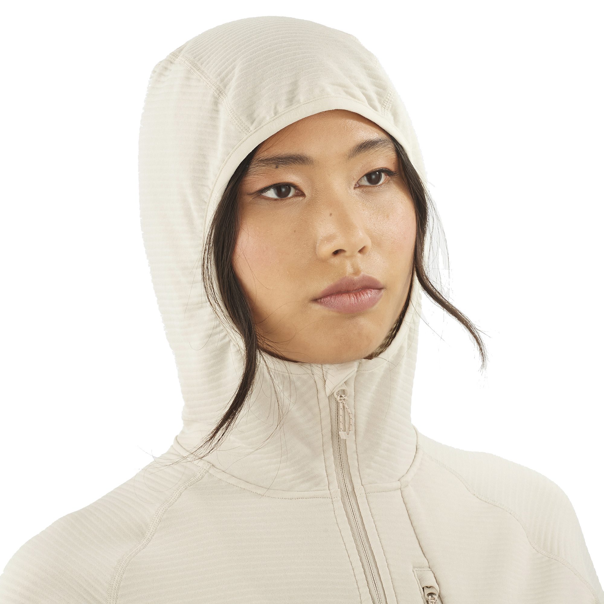 Salomon Essential Lightwarm HD Midlayerjacke Damen rainy day
