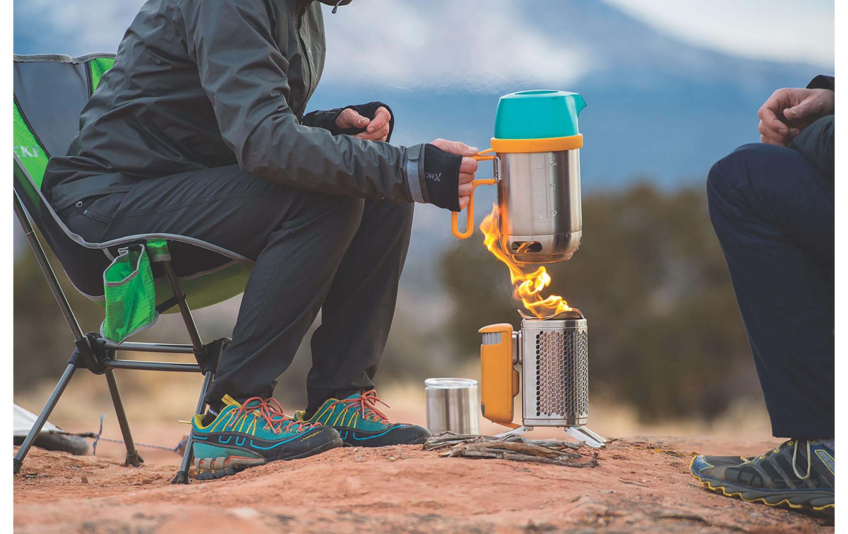 Camping-Grill Campstove Complete Kit<br>Kochset aus Grill und Wasserkocher