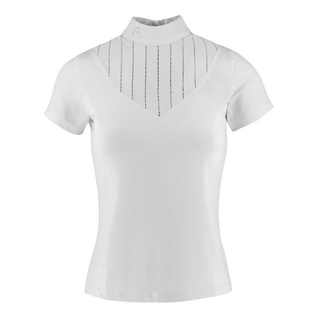 Wedstrijdshirt Equithème Funza Wit