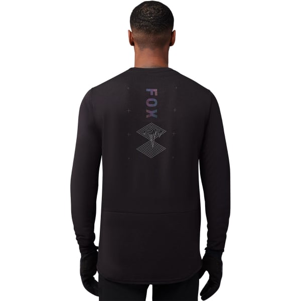 Maillot VTT FOX RANGER DR MD LS JERSEY BLACK