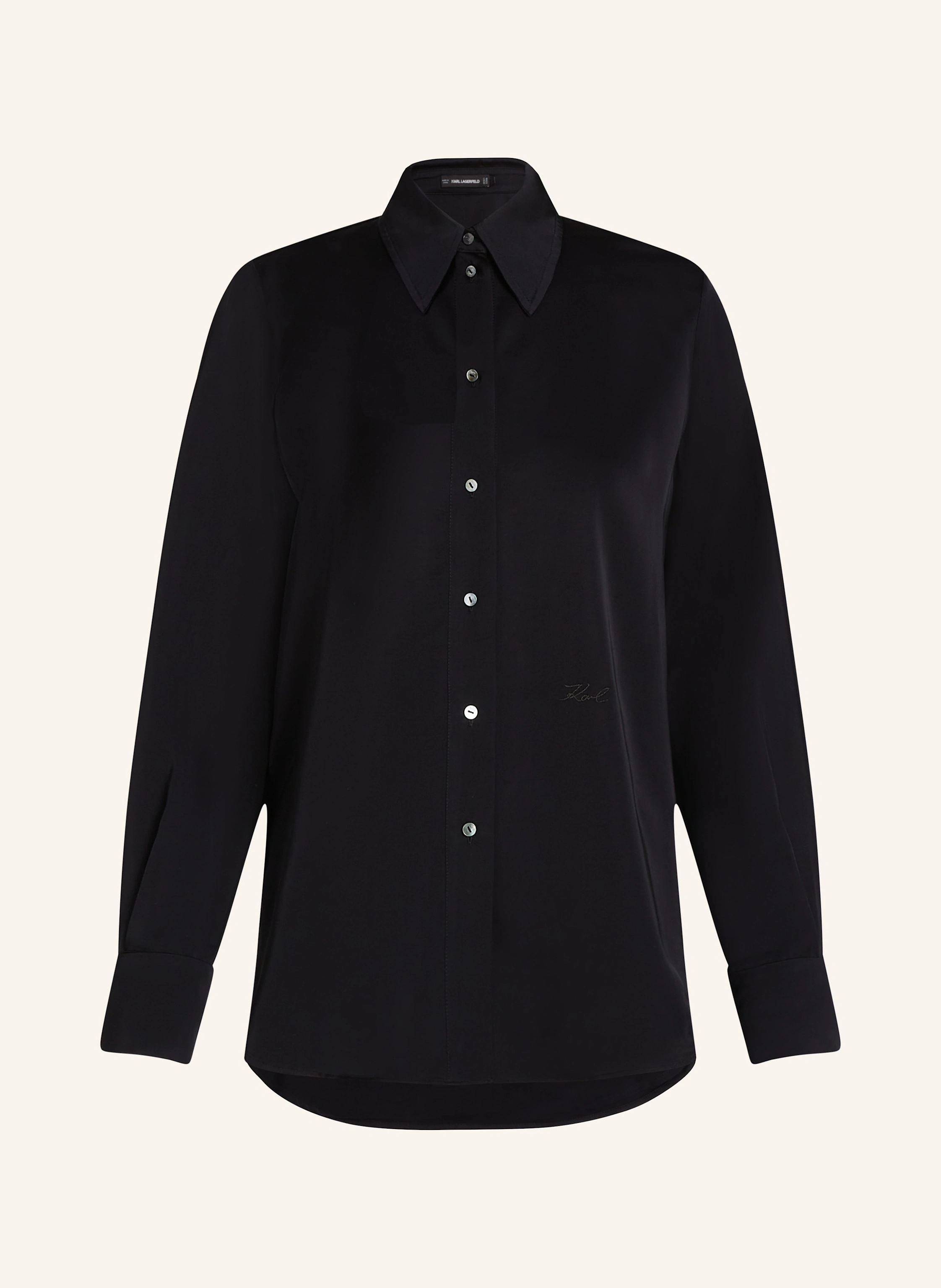 KARL LAGERFELD BUTTON-DOWN-BLUSE