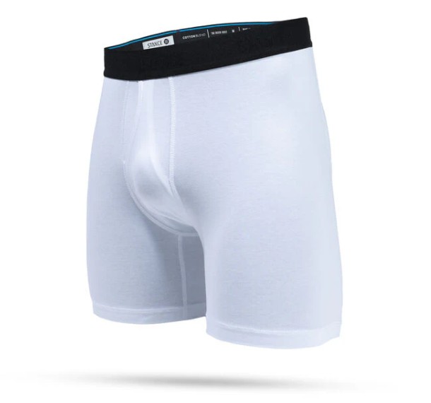 Stance Boxer Brief Standard 6in White M