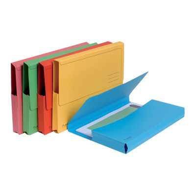Exacompta Forever - 5 Chemises de poche - A4 - pour 200 feuilles - couleurs assorties