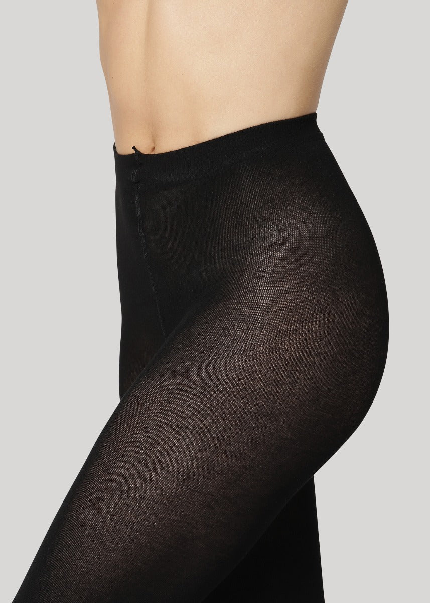 Dear Denier  Simone Cashmere strømpebukser - sort