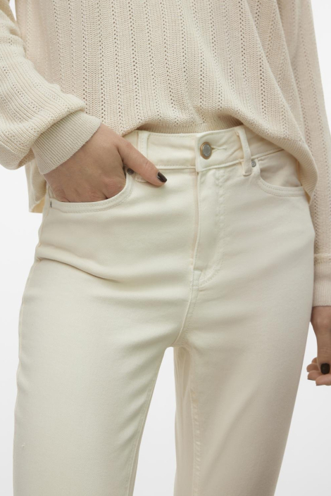 Vero Moda ecru dames jeans