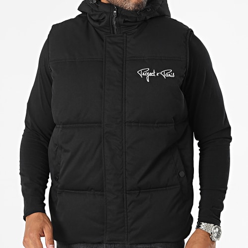 Doudoune Capuche Sans Manches 2351000 Noir