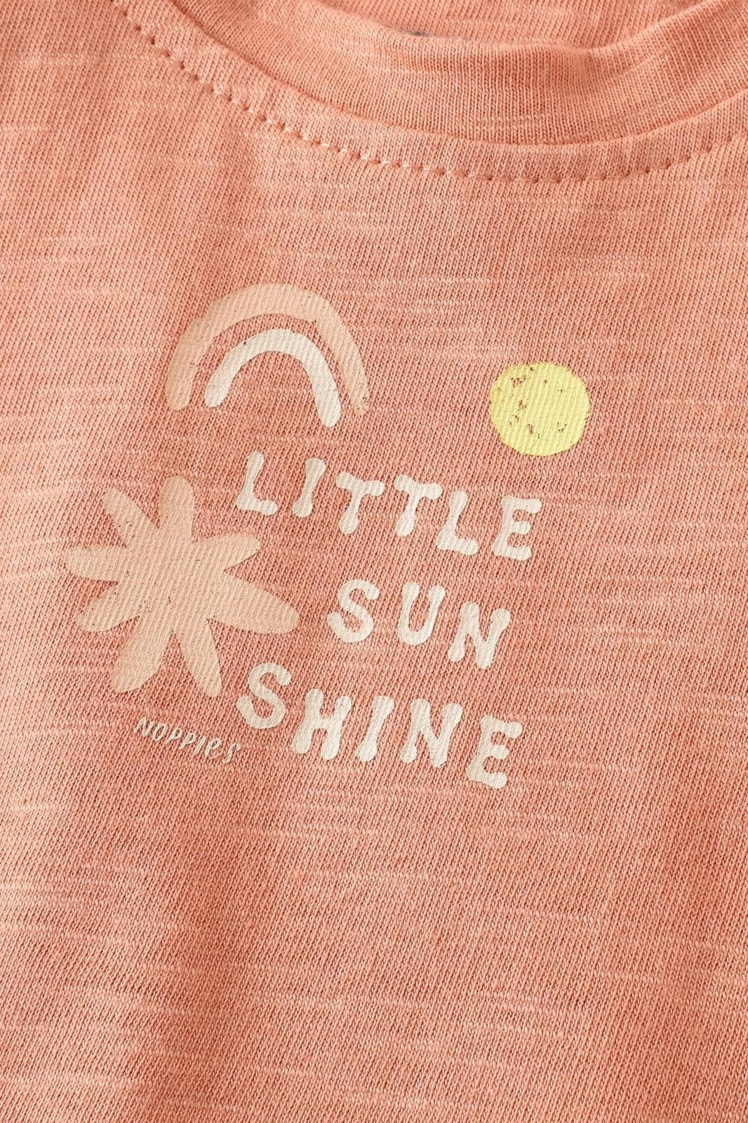 Noppies Baby T-shirt - Muted Clay