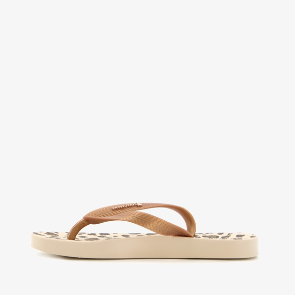 Copacabana vegan kinder slippers met panterprint