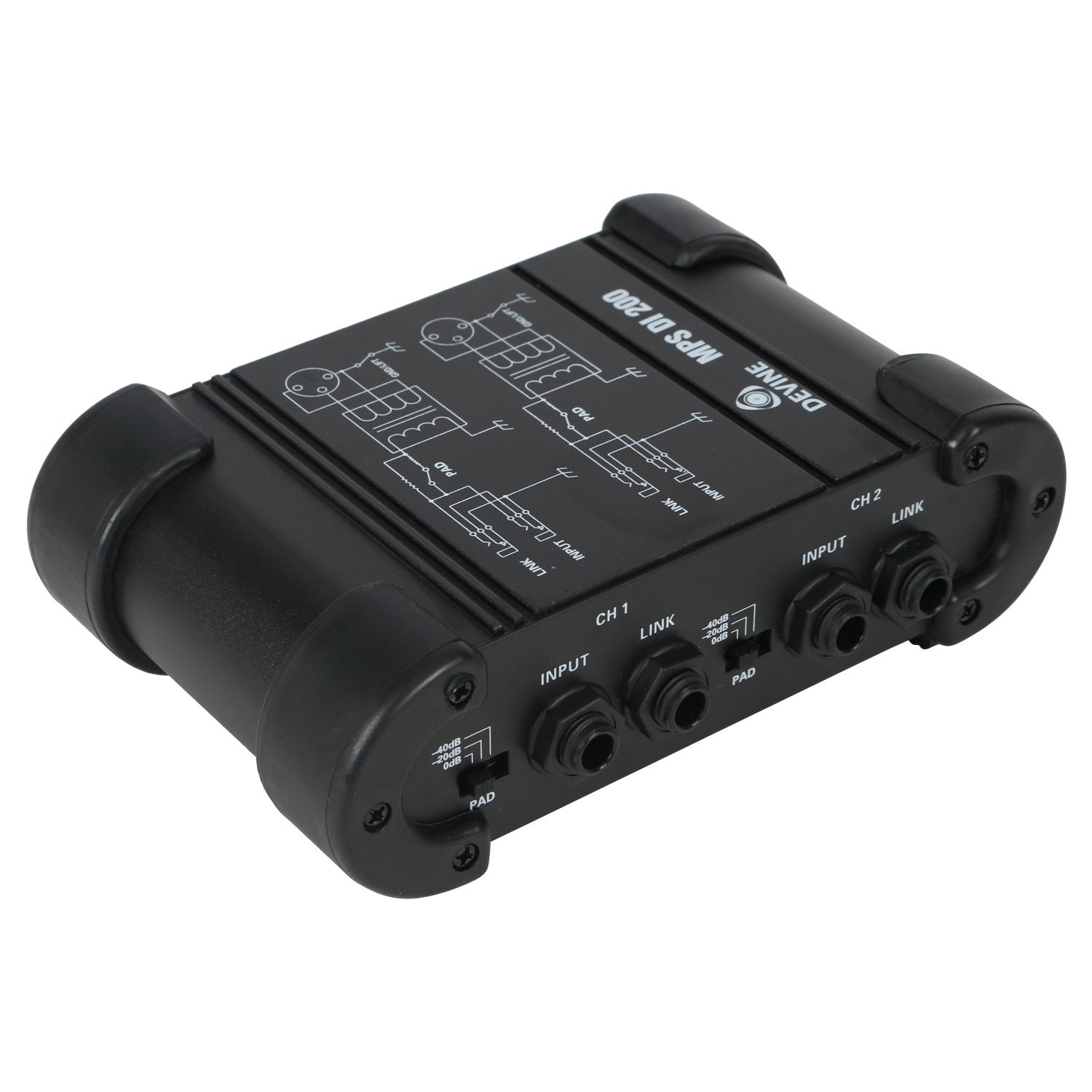 Devine MPS DI 200 stereo DI box