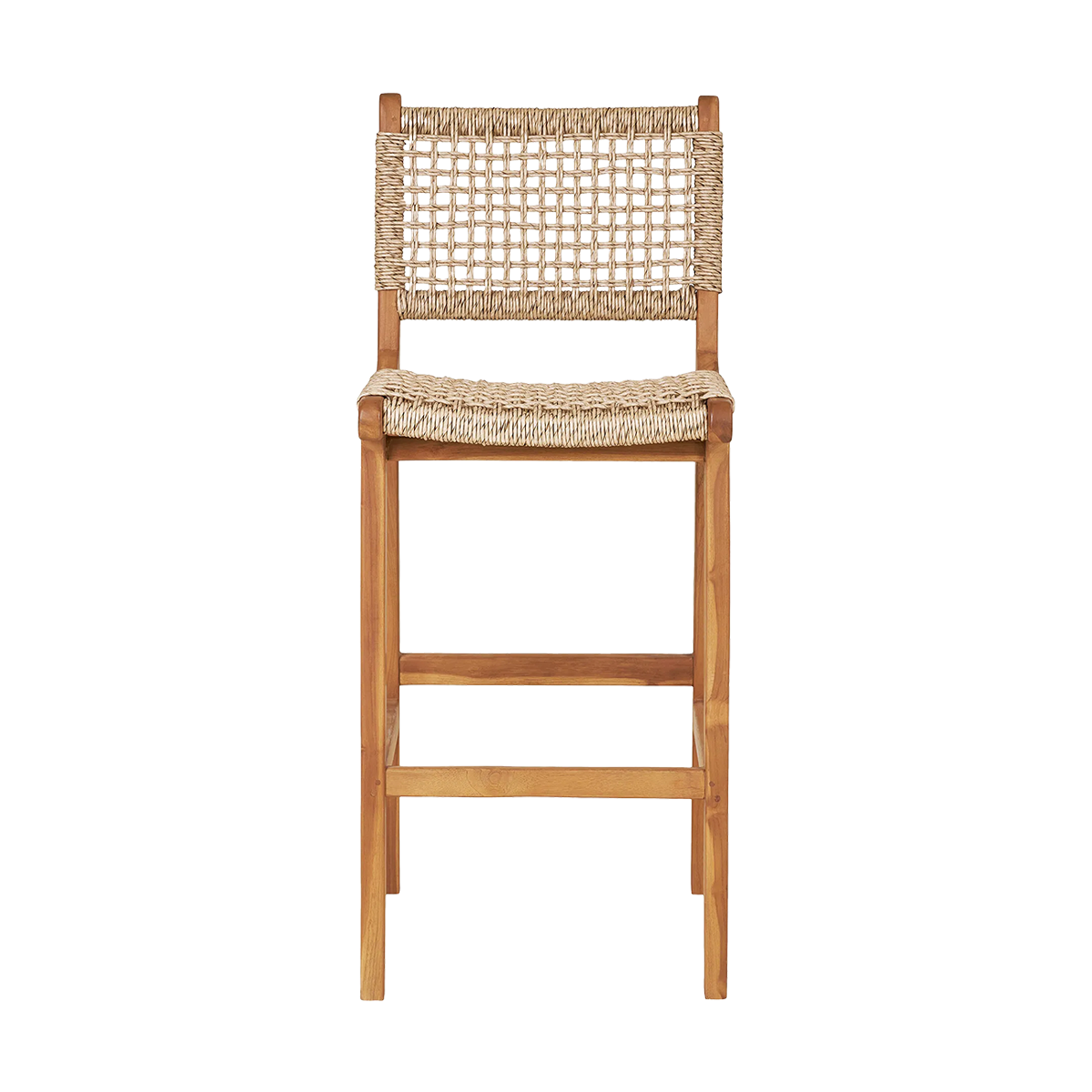 Houten tuin barkruk Elodie Naturel