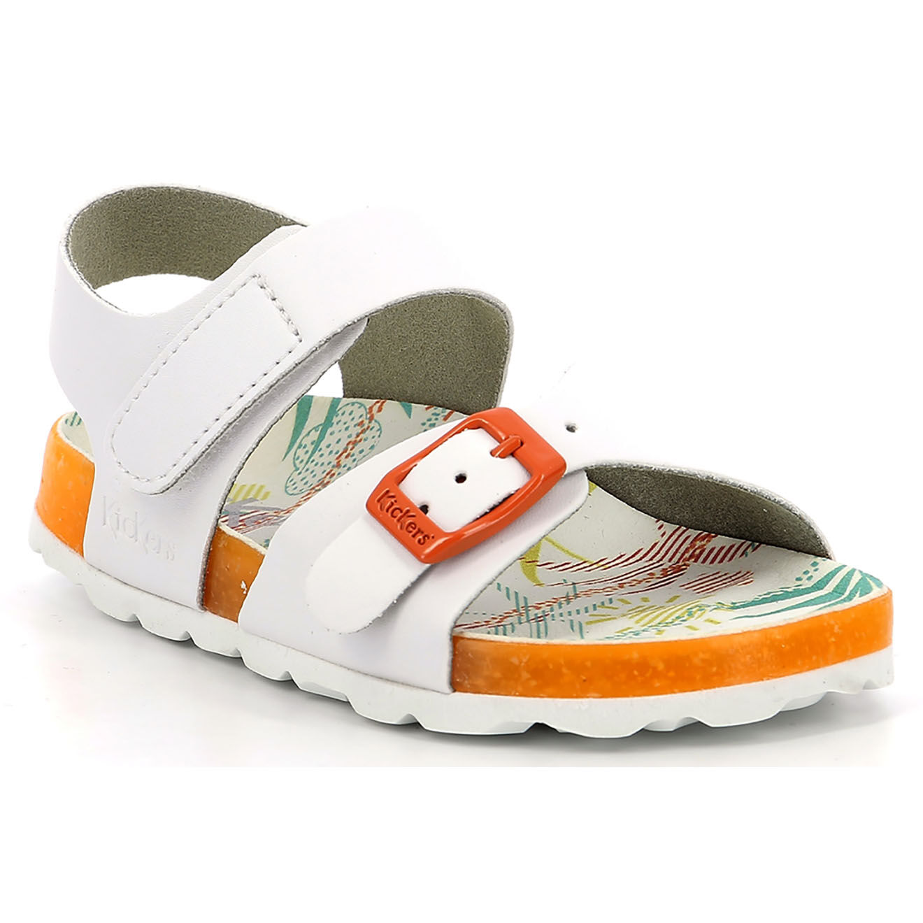 Kickers Sandales Sunkro blanc/sunshine