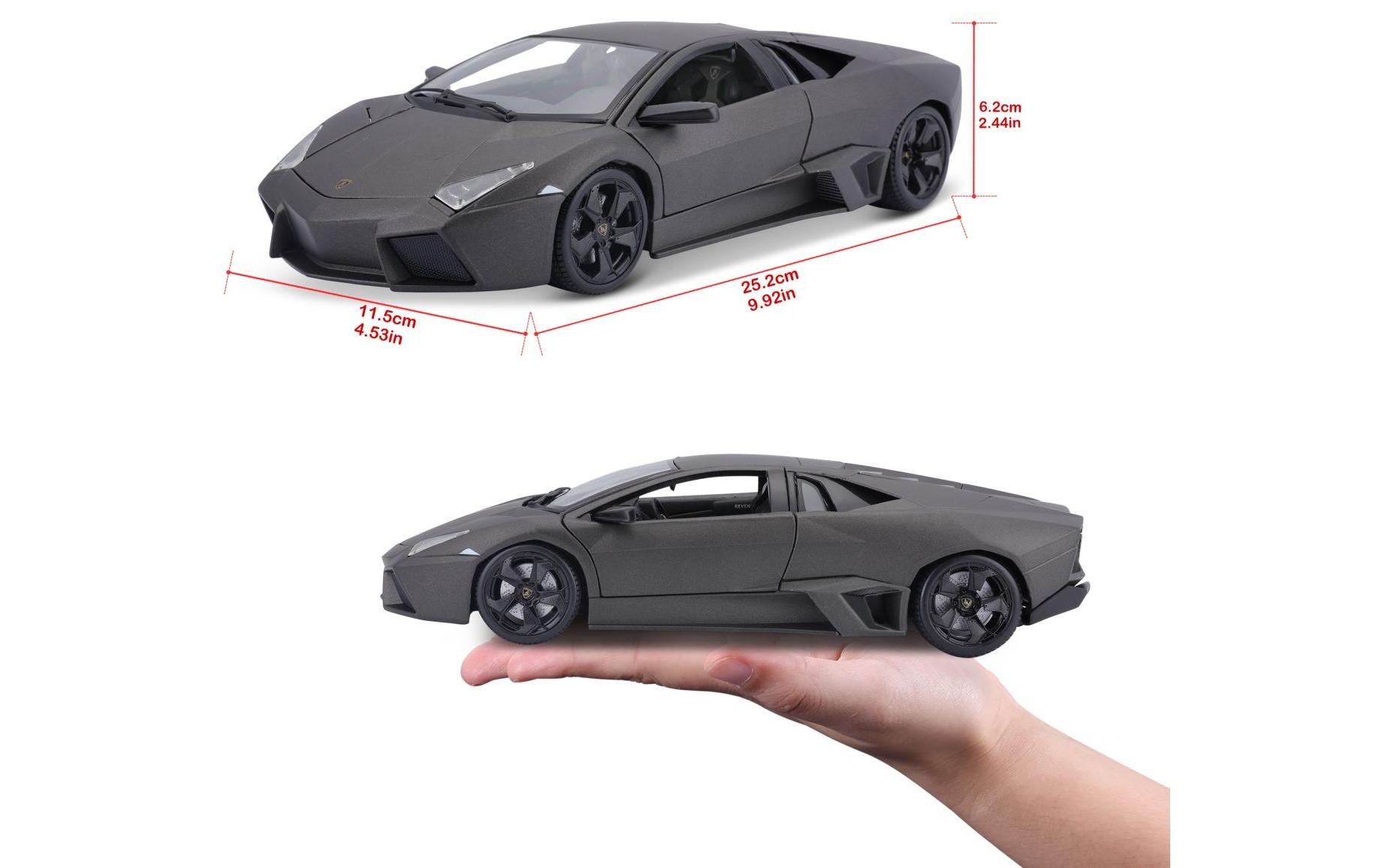 Lamborghini Reventon Grau 1:18Sammlermodell im Massstab 1:18