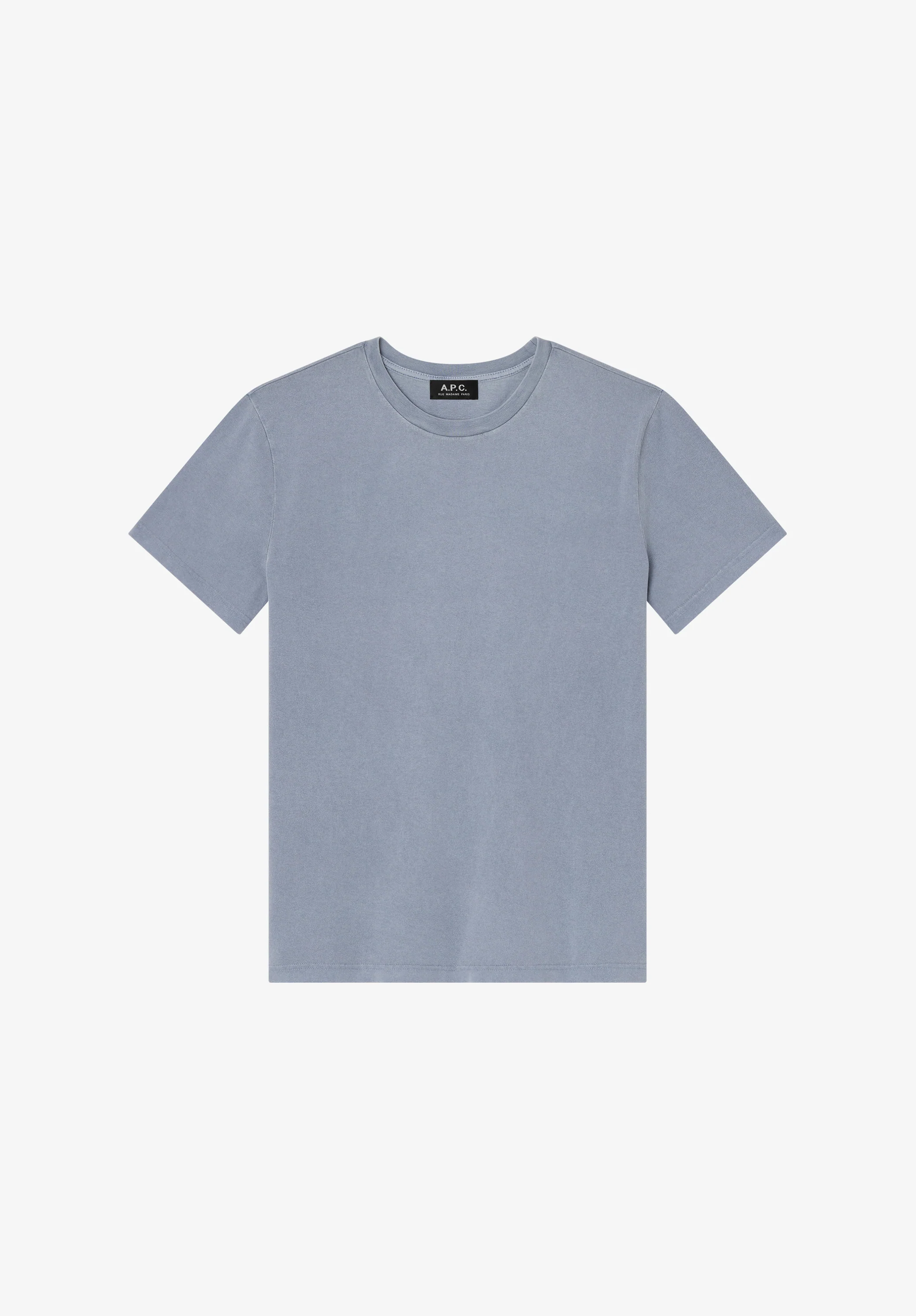 t-shirt manche courte apc printemps26 - Bleu acier