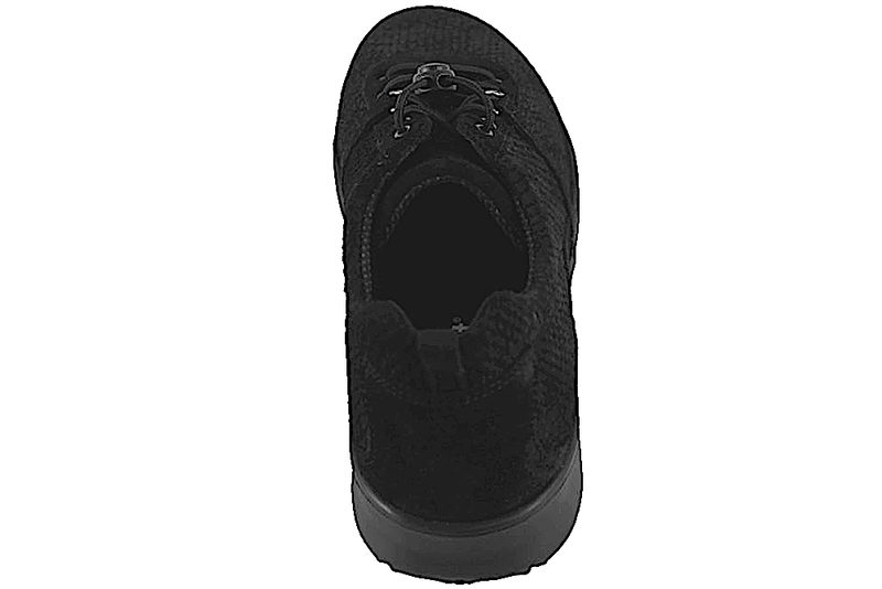 NEW FEET SKO I SORT PRÆGET NUBUCK