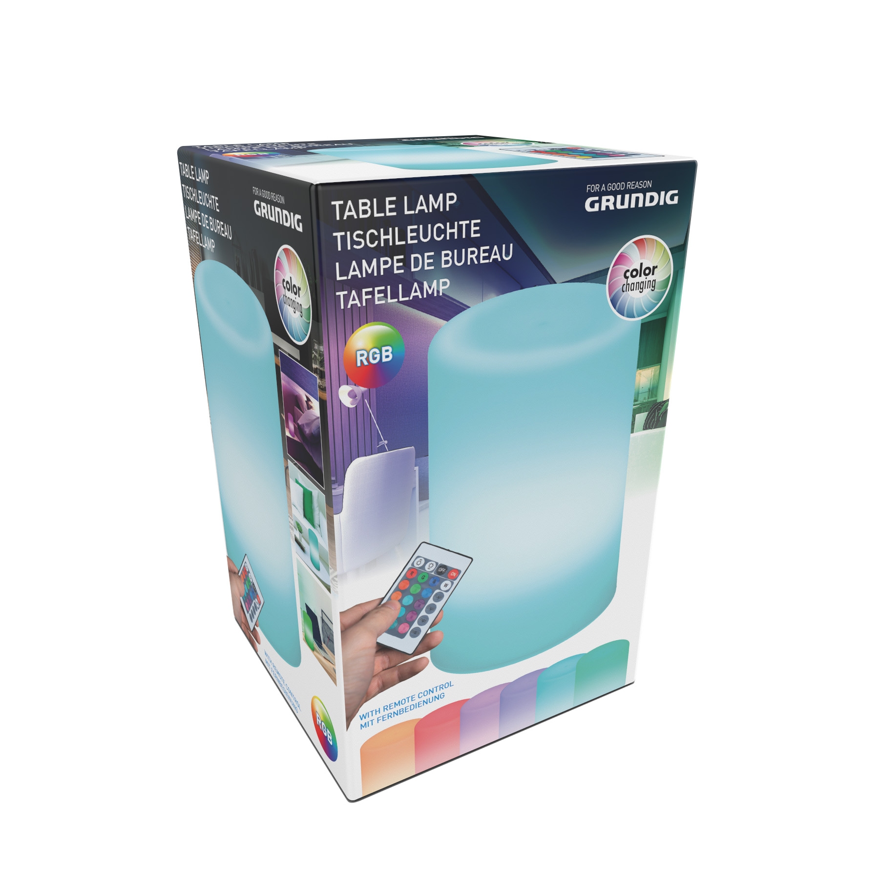 LED Tischlampe Stimmungslicht mit Farbwechsel