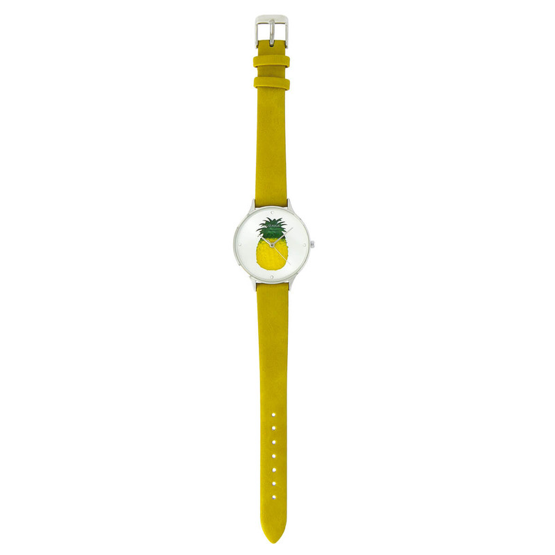 Montre Ananas jaune