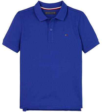 Tommy Hilfiger Polo - Flagge - Keil Blue