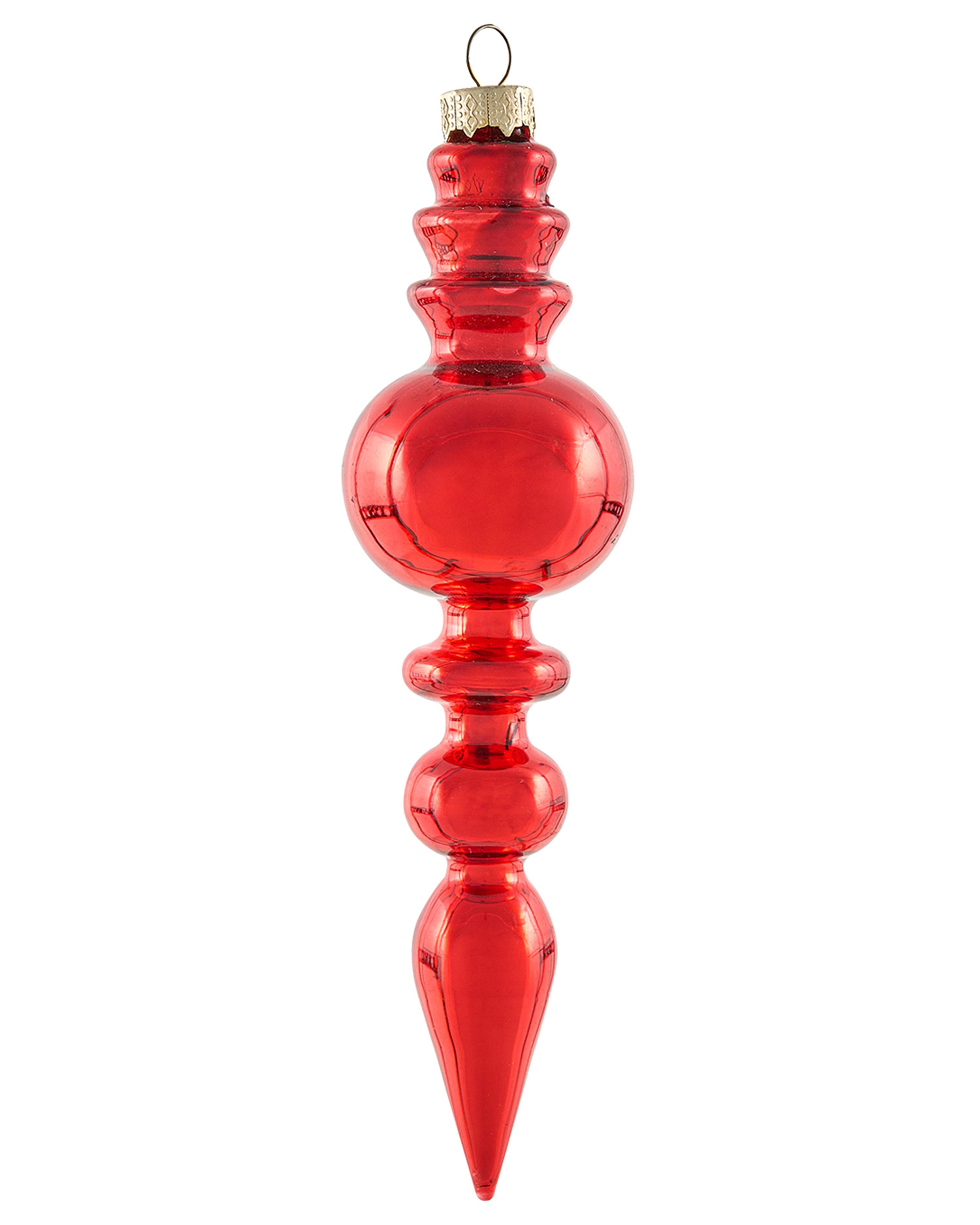 Set van 70 kerstballen TWINKLE Glas Rood/groen