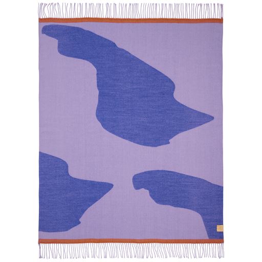 Mette Ditmer Gallery Plaid, Lilac, 125x170 cm
