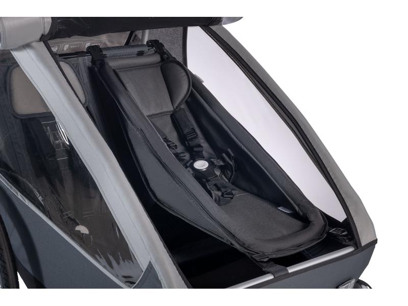 Croozer Babysitz mit Climatex-Bezug für Croozer Kid ab 2014 Temperaturregulierender Babysitz