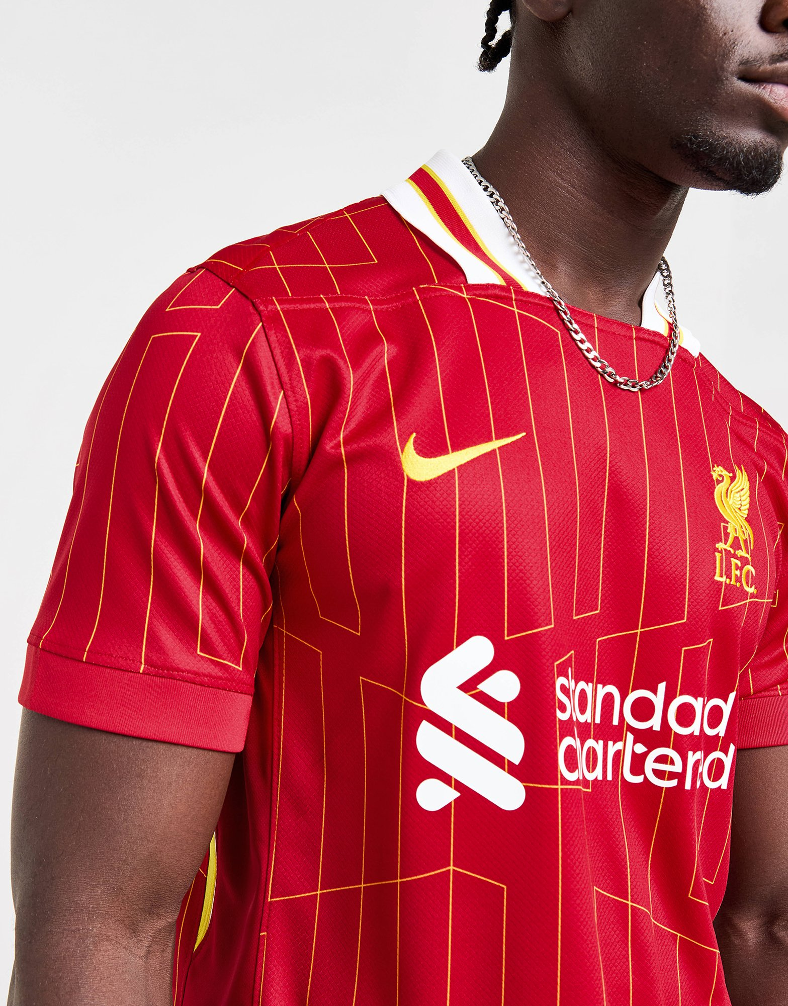 Nike Liverpool FC 2024/25 Szoboszlai #8 Home Shirt