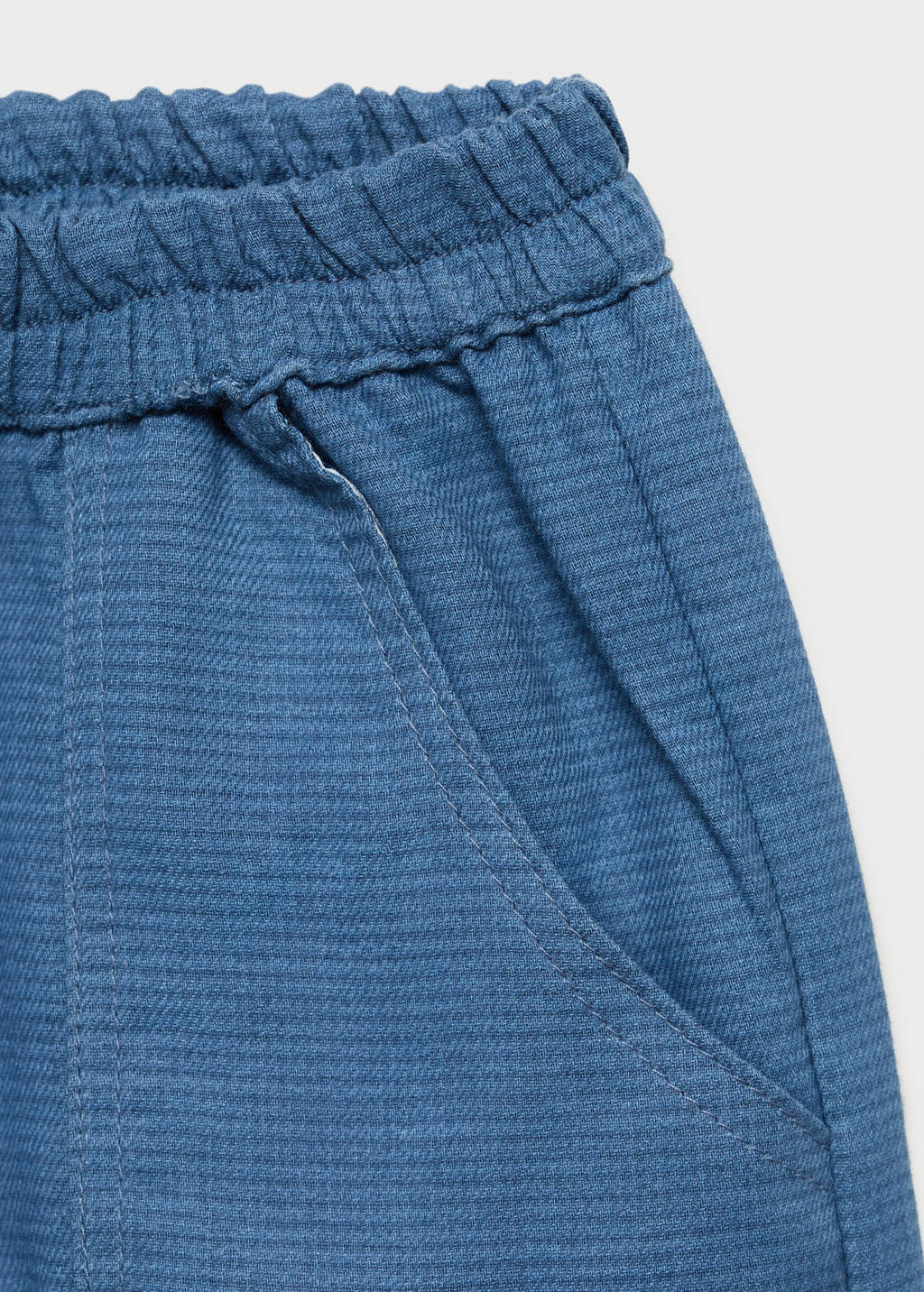 Mango Kids casual broek blauw