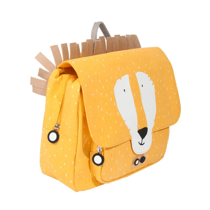Trixie Cartable Mr Lion | Jaune