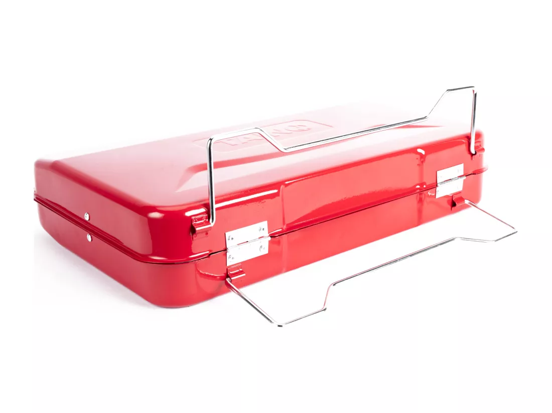 barbecue en forme de valise